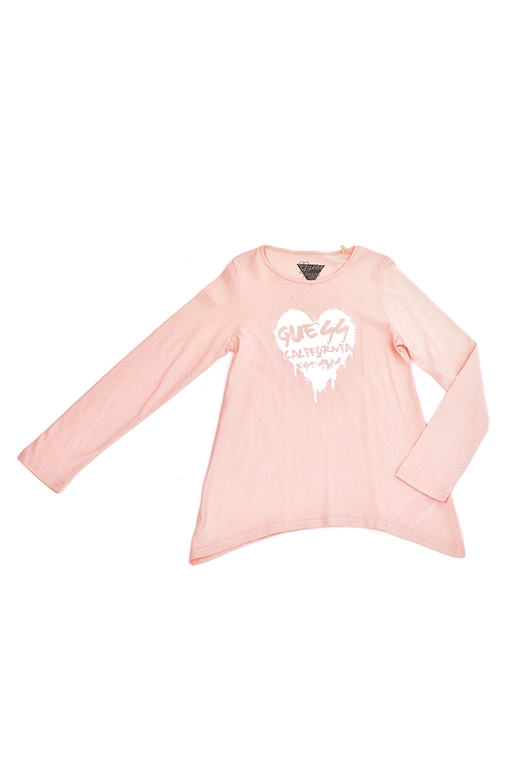 GUESS KIDS-Παιδική μπλούζα GUESS KIDS ροζ    